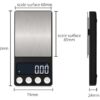 CX-186 digitalvekt (0.01 g - 500 g) - Bilde 7