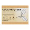 Cocaine QTest testkit for kokain – måler kokainkonsentrasjon i prosent, 3 tester per pakke