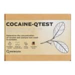 Cocaine QTest testkit for kokain – måler kokainkonsentrasjon i prosent, 3 tester per pakke