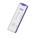 THC urin narkotikatest kasett med forseglet pose — hurtigtest for cannabis (marijuana).