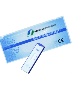 THC urin narkotikatest kasett med forseglet pose — hurtigtest for cannabis (marijuana).