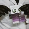 Resultatvisning fra THC/CBD QTest for analyse av THC og CBD i cannabis