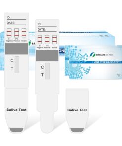 THC spytttest dipcard med forseglet pose – saliva narkotikatest for cannabis (THC).